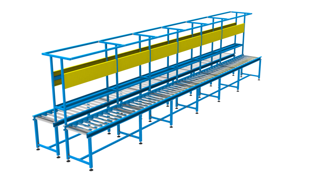 roller conveyor workstation