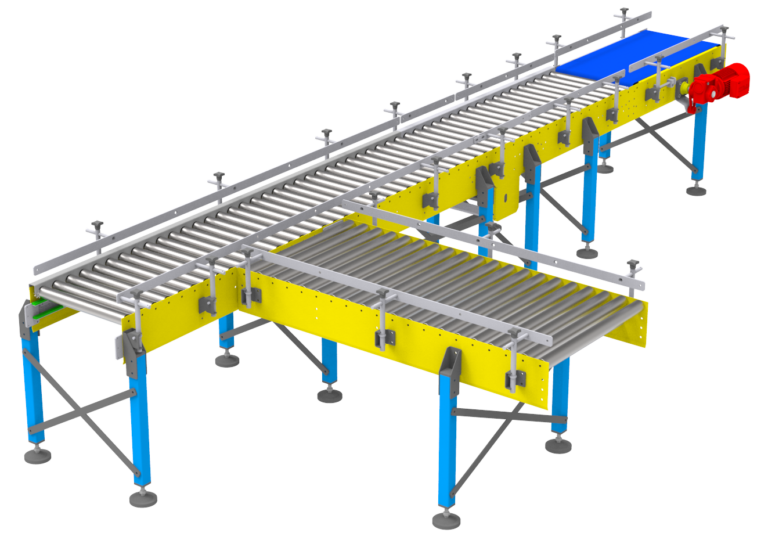 conveyor for boxes